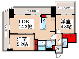 コンフォリア日暮里の物件間取画像